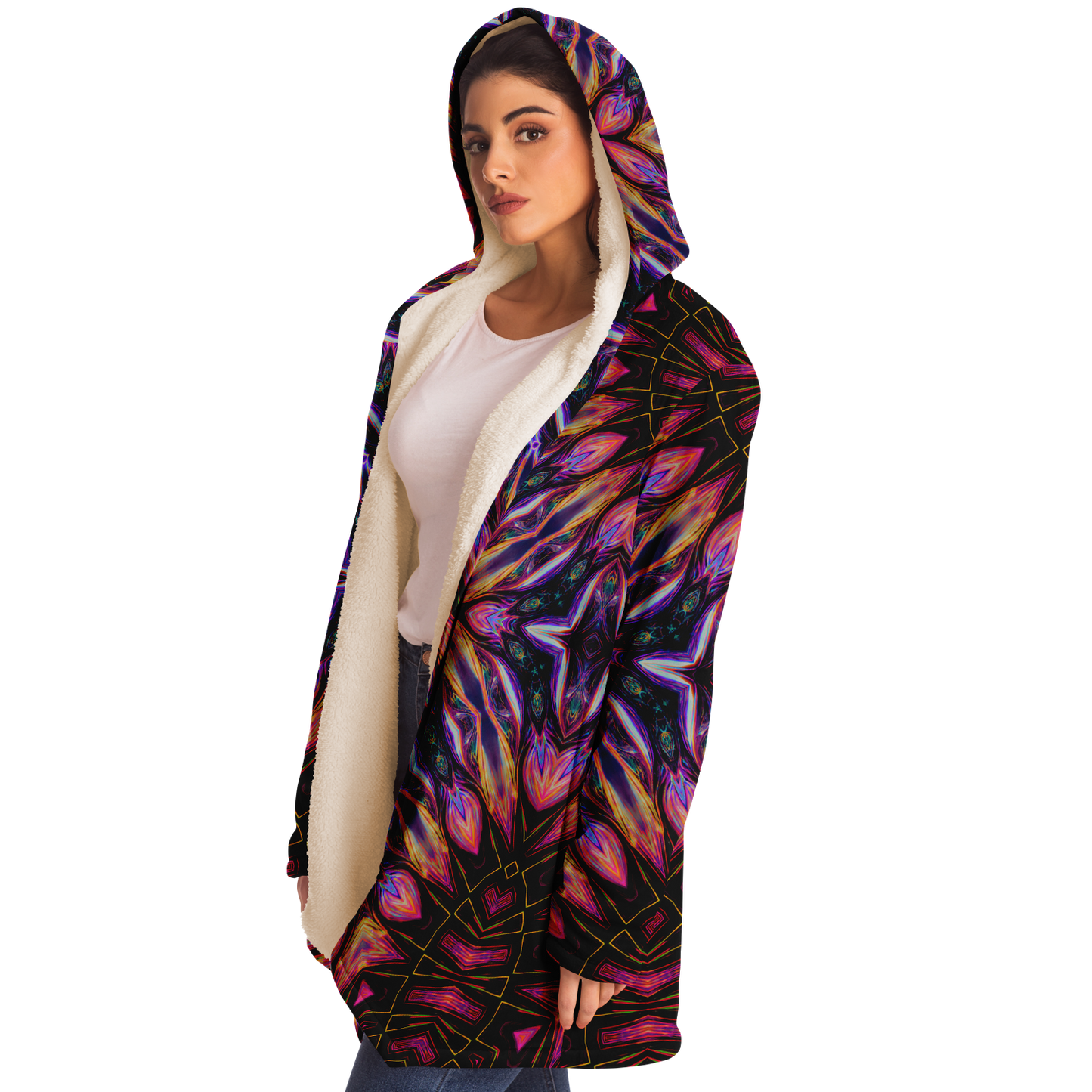 Eyes On Fire Dream Cloak