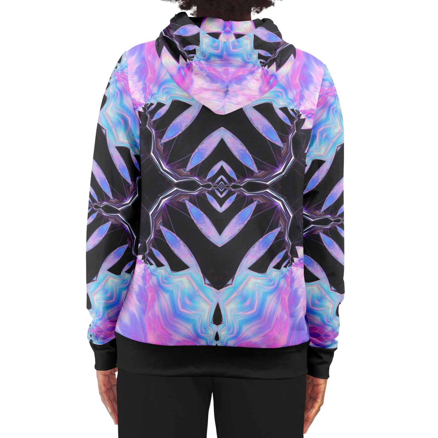 Starburst Zip Up Hoodie