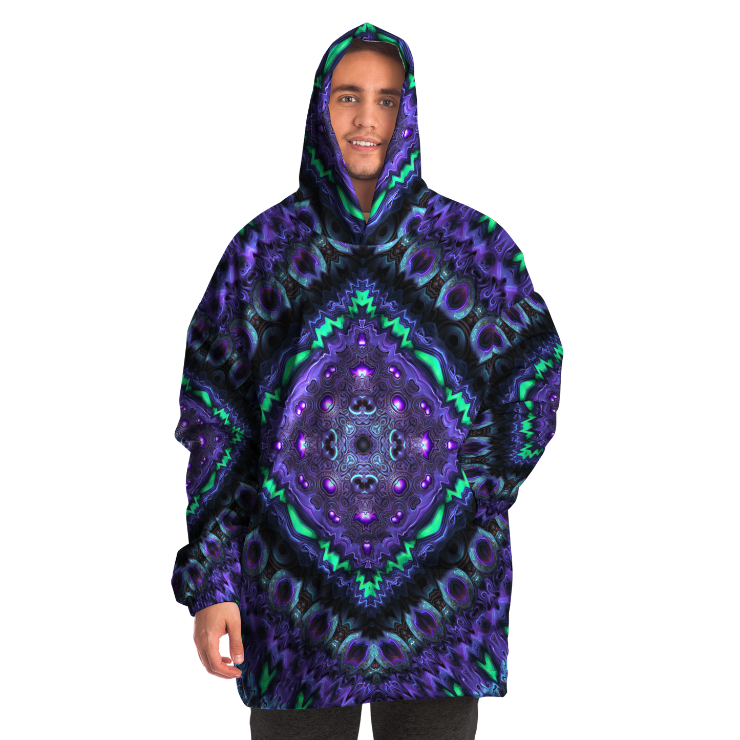 Purple Kush Fleece Lined Hoodie