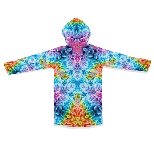 Rainbow Brain Premium Zippered Cloak