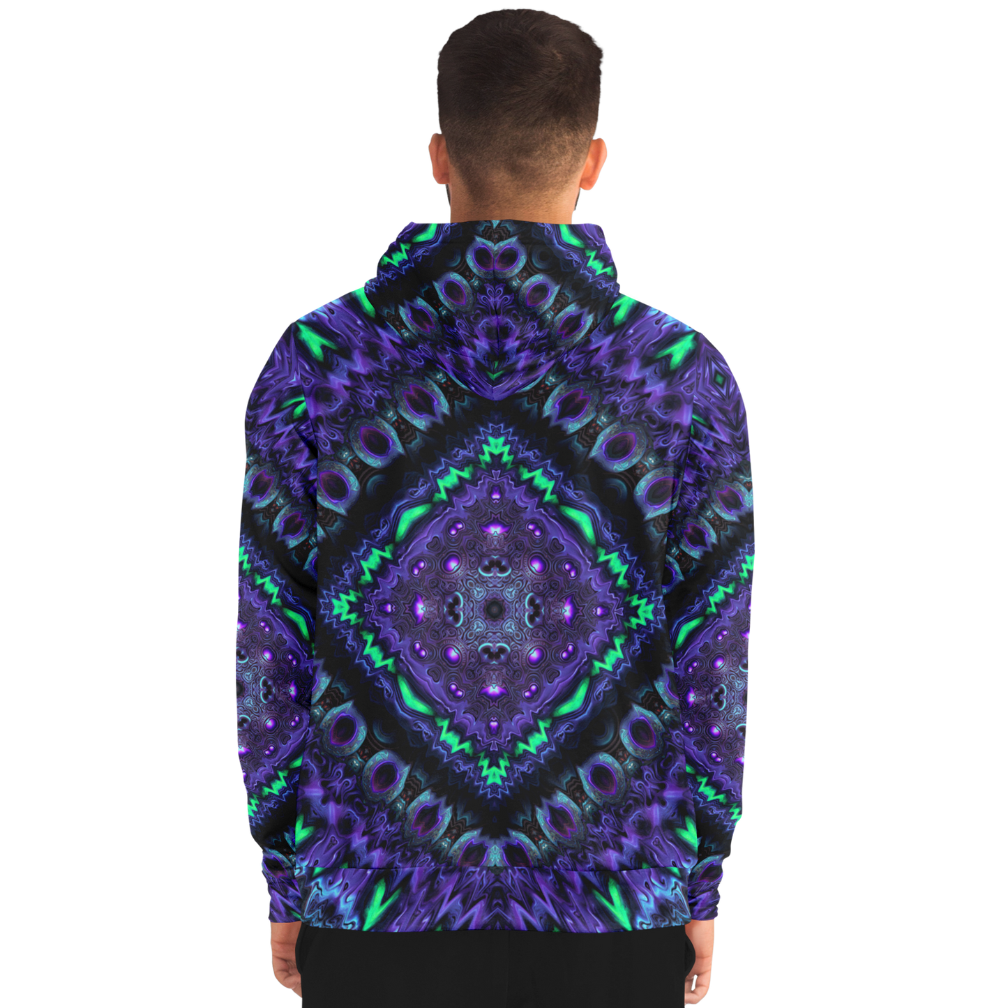 Purple Kush Zip Up Hoodie