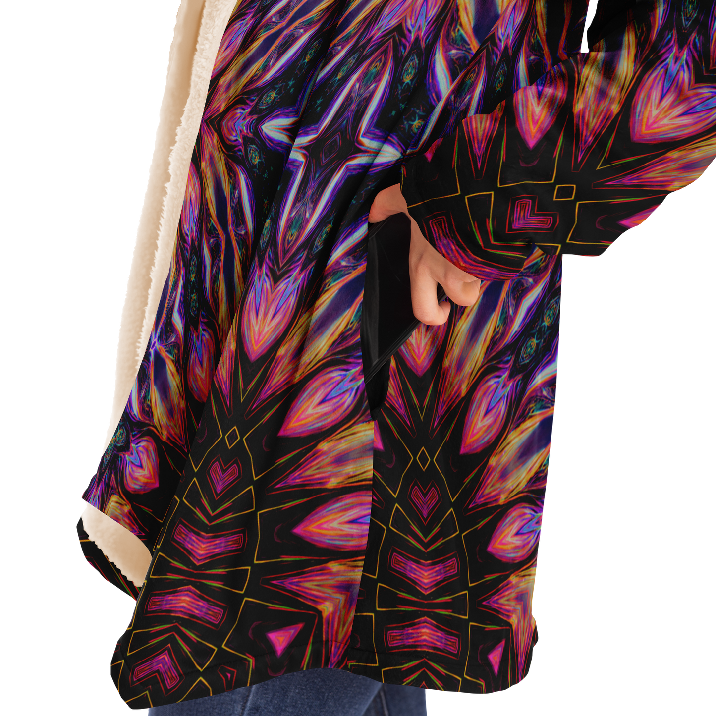 Eyes On Fire Dream Cloak