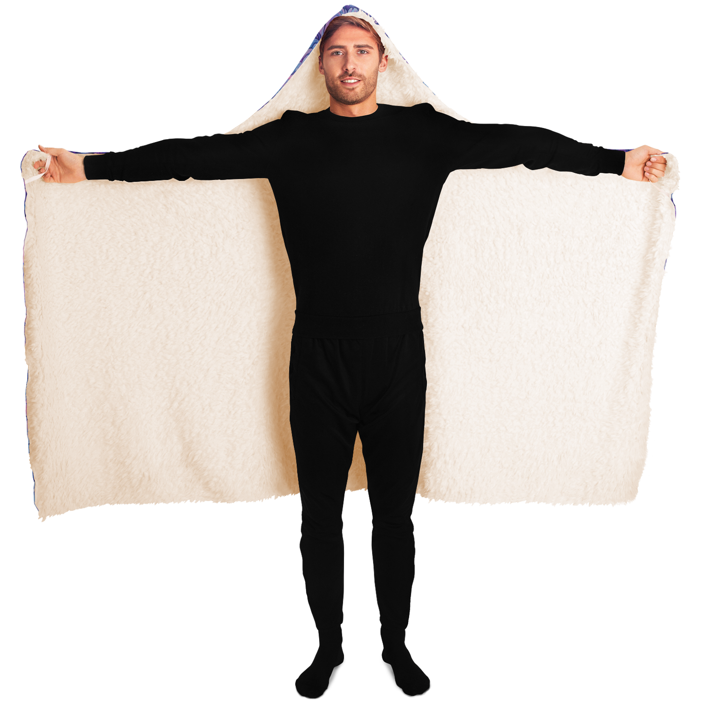 Color Of Your Soul Hooded Blanket