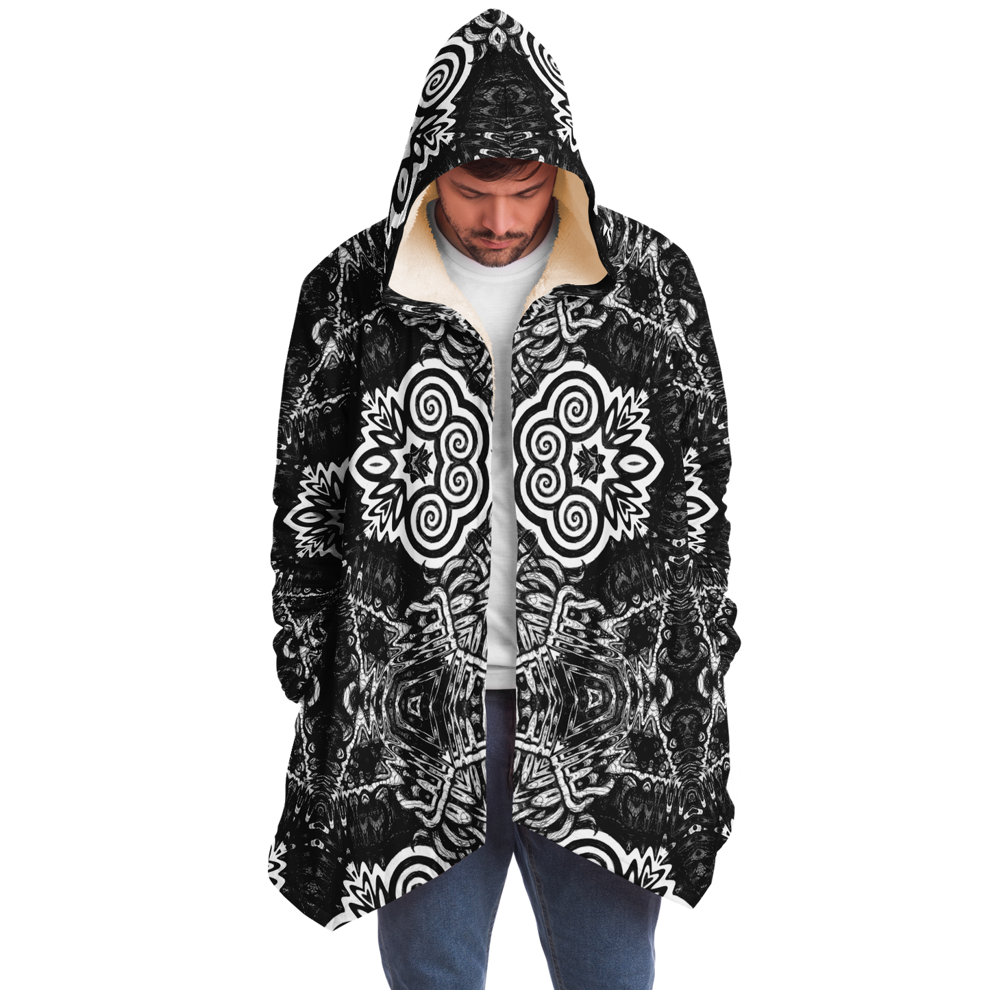 Madness in Black and White Dream Cloak