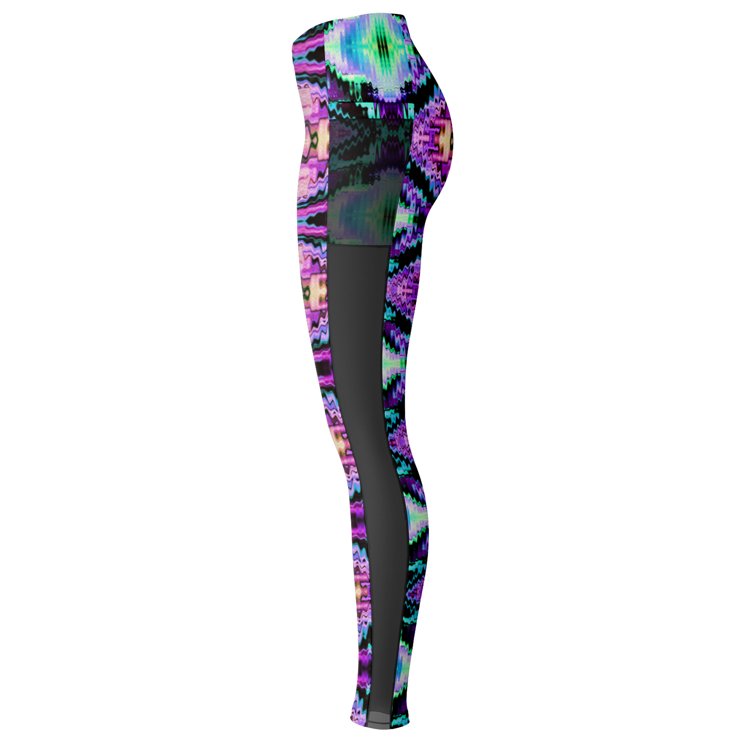 Neon Gushers Mesh Pocket Leggings