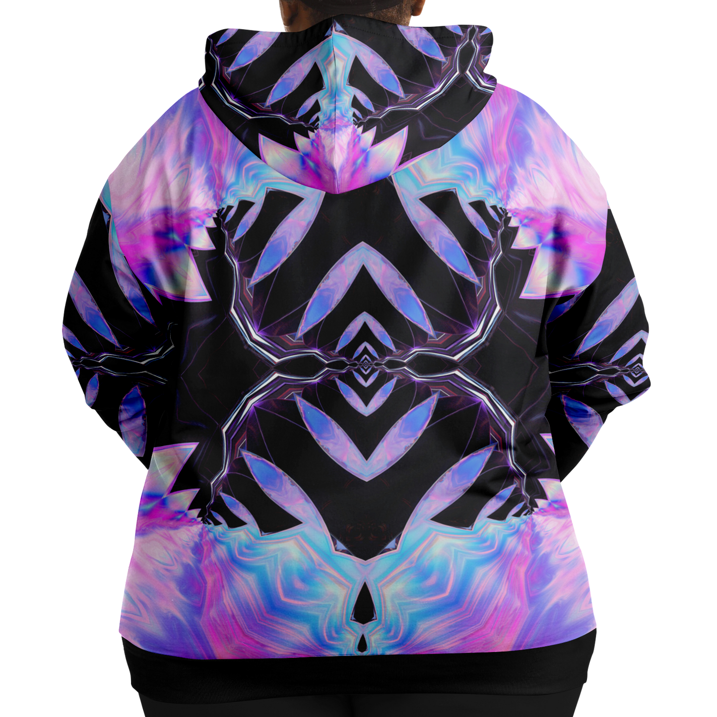 Starburst Zip Up Hoodie, Thicc King and Queen Size