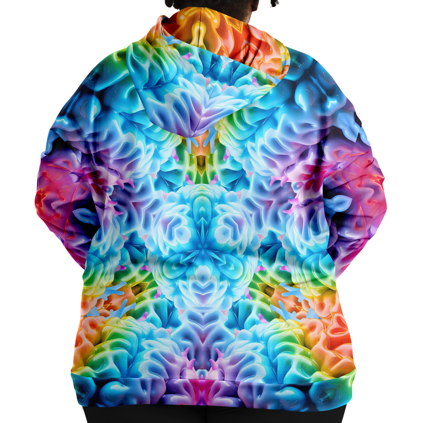 Rainbow Brain More To Love Pull Over