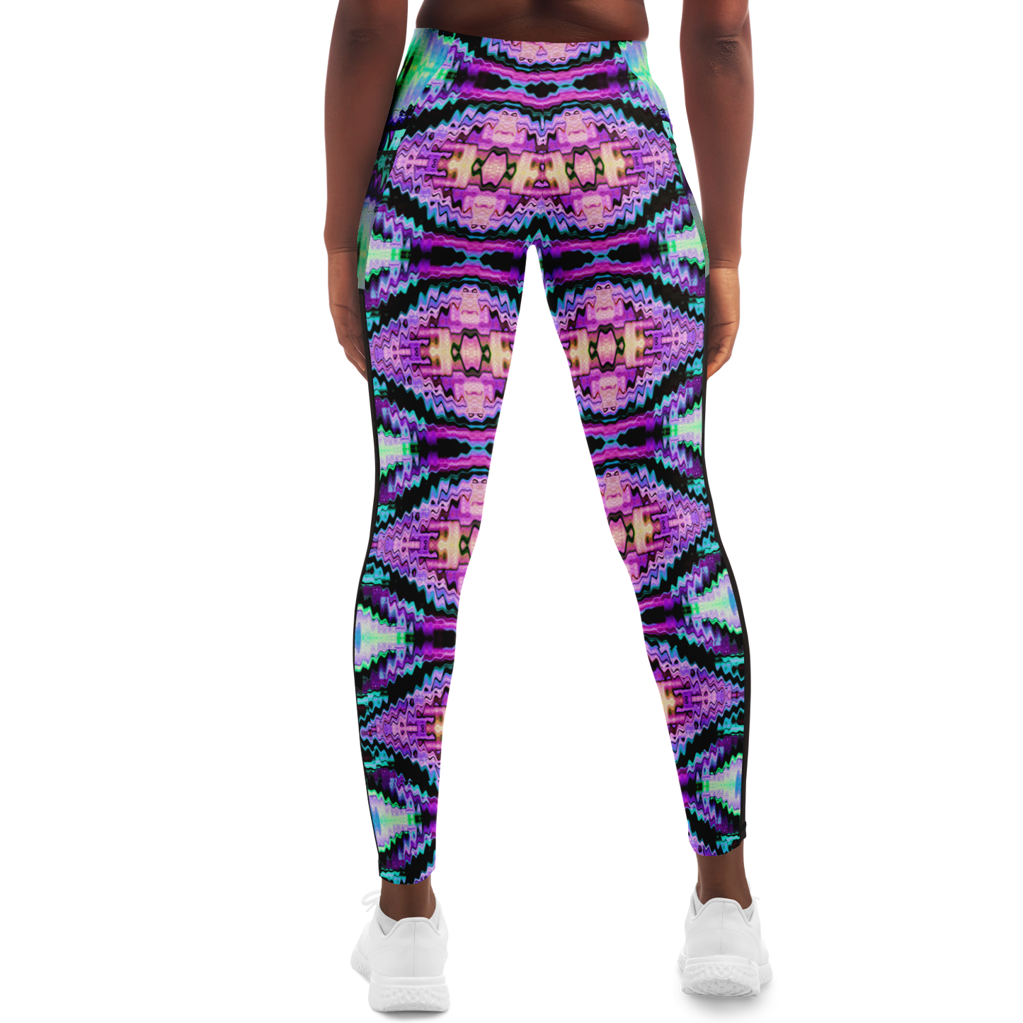 Neon Gushers Mesh Pocket Leggings