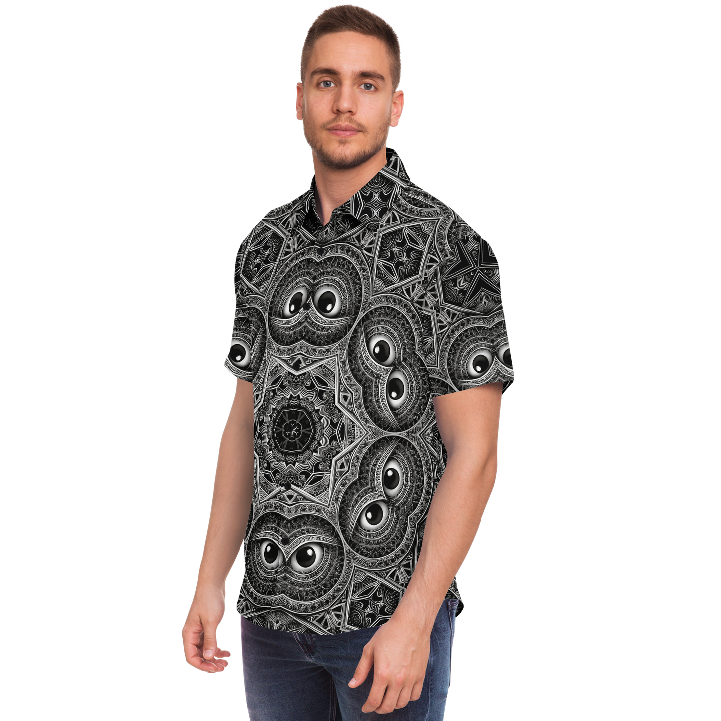 Forgotten Button Up T-Shirt
