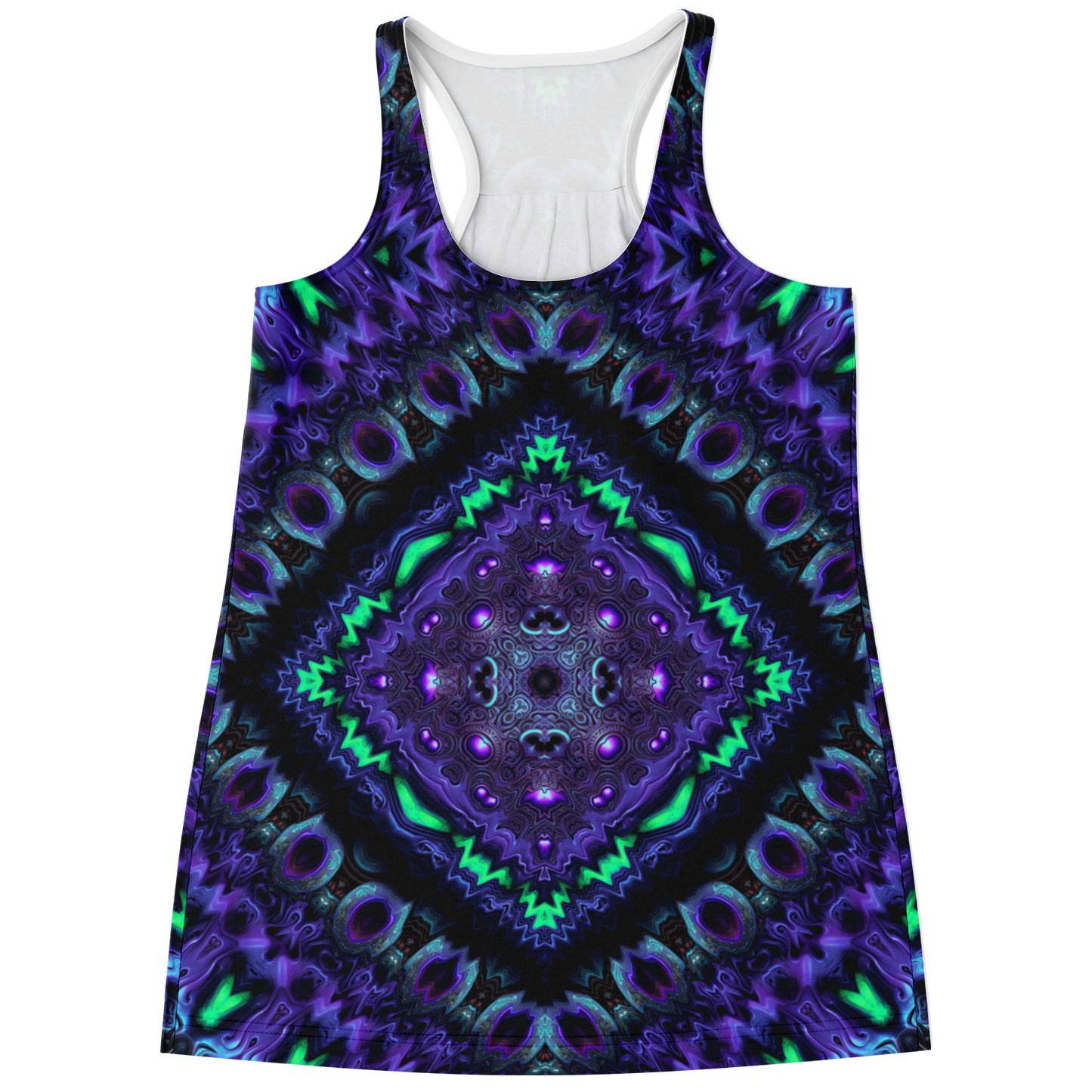 Purple Kush Racer Back Tank Top