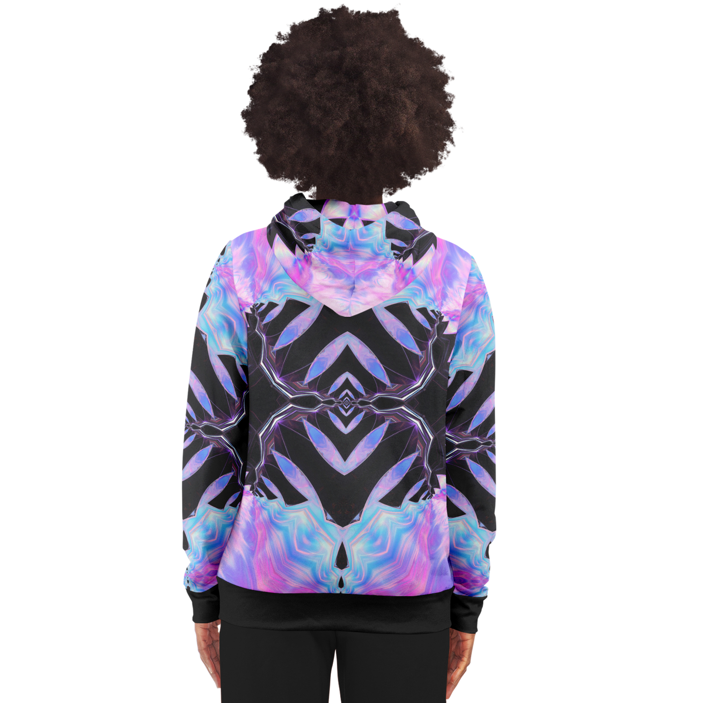 Starburst Zip Up Hoodie