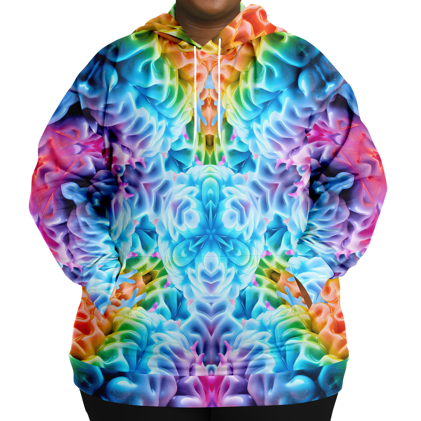 Rainbow Brain More To Love Pull Over