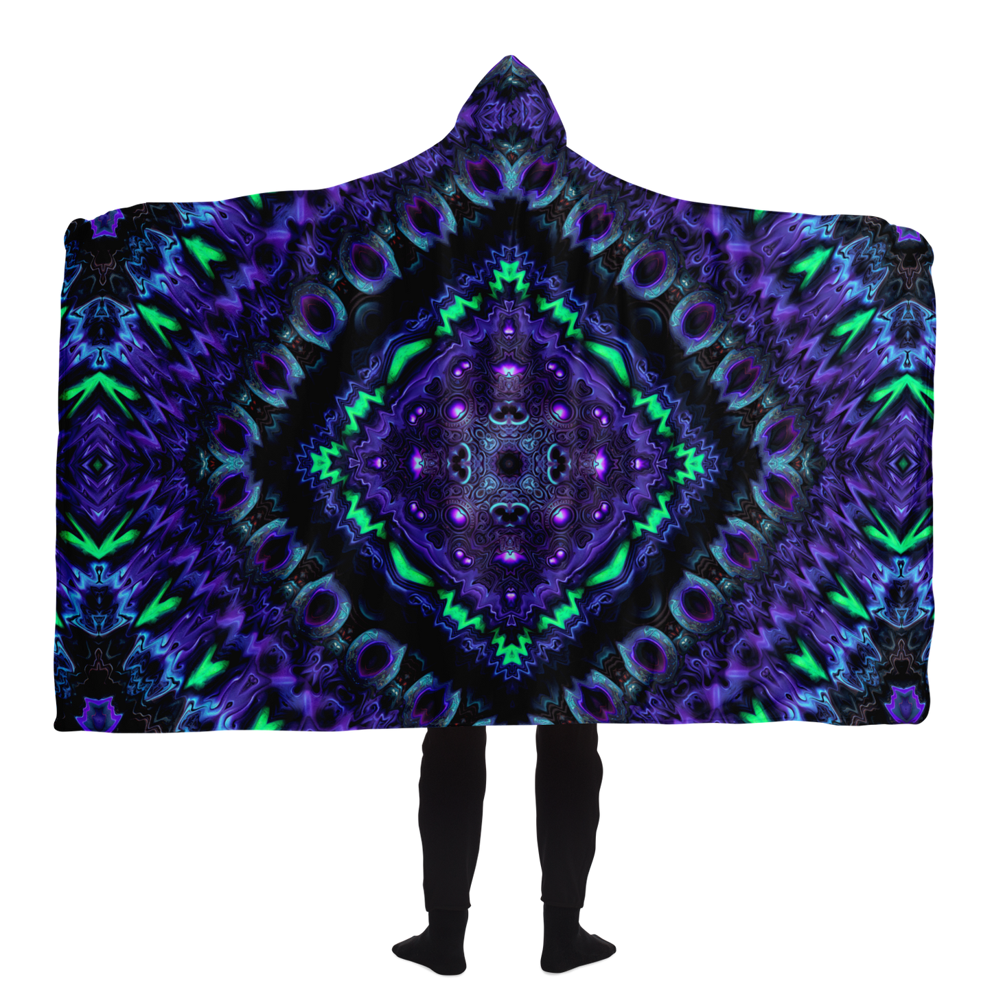 Purple Kush Hooded Blanket