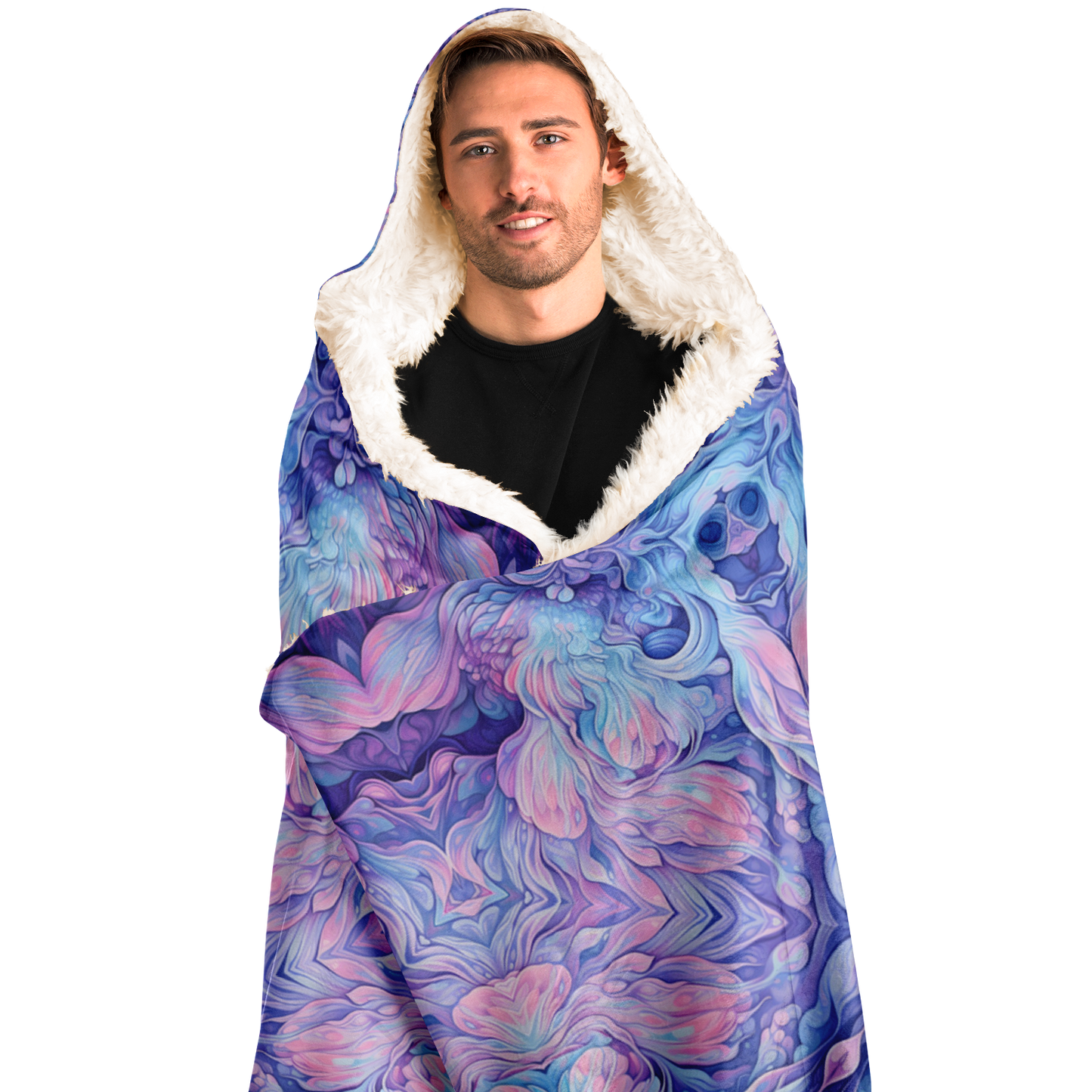 Color Of Your Soul Hooded Blanket