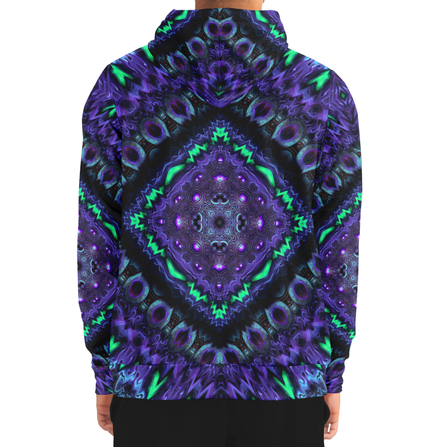 Purple Kush Zip Up Hoodie