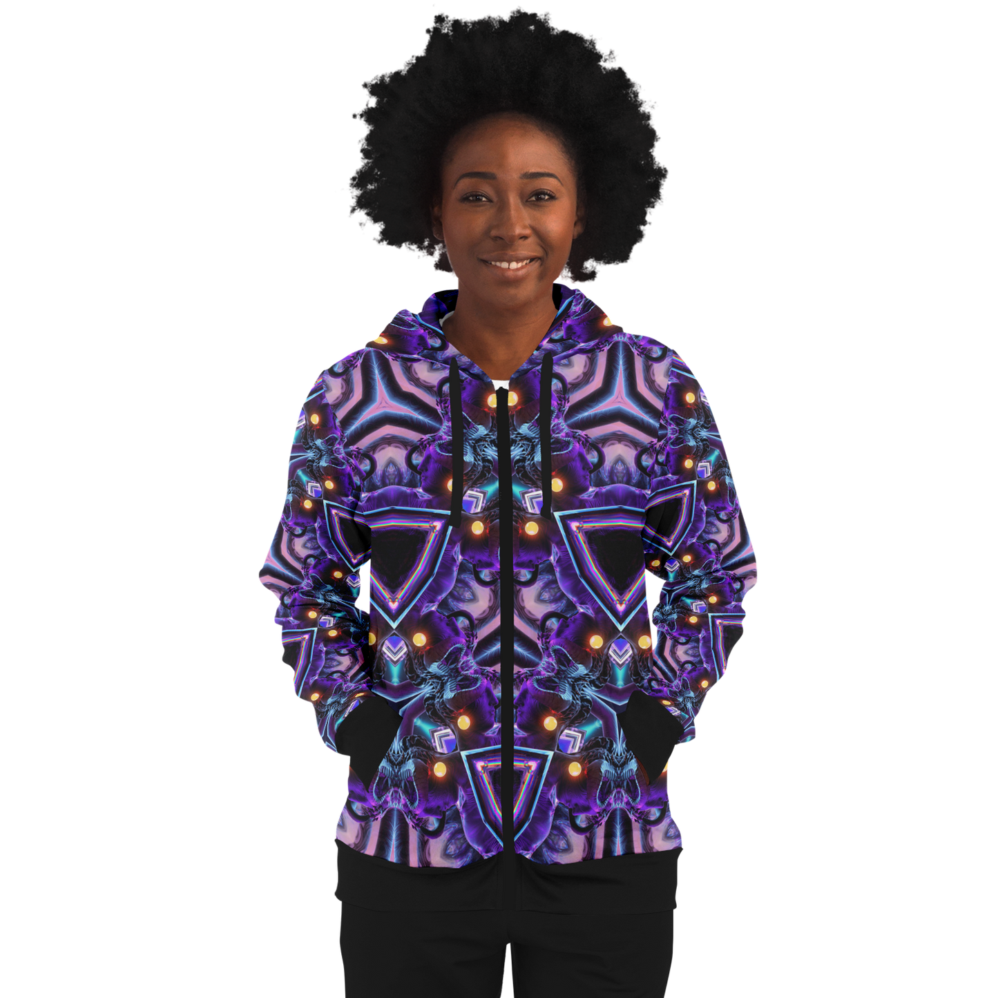 Dimension Drifter Zip-Up Hoodie