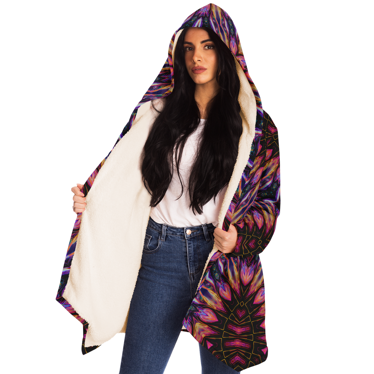 Eyes On Fire Dream Cloak