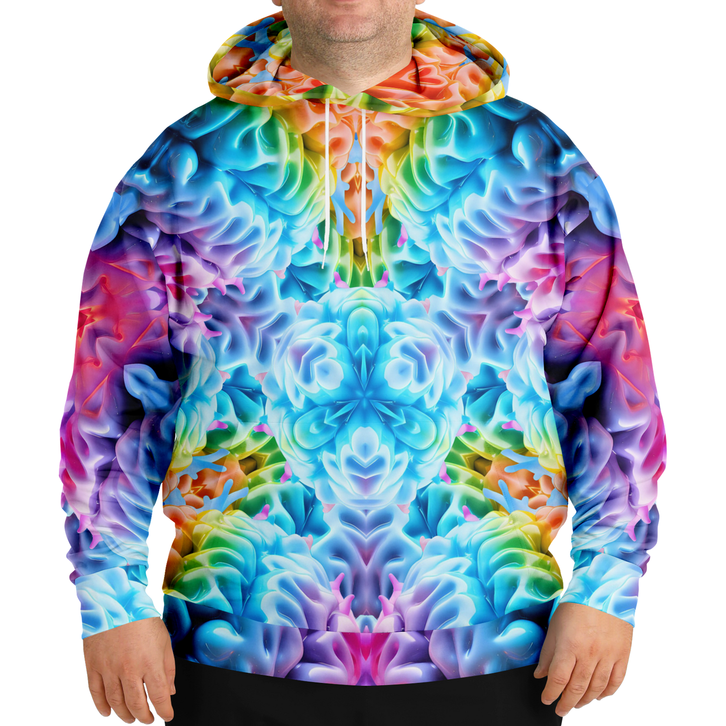 Rainbow Brain More To Love Pull Over