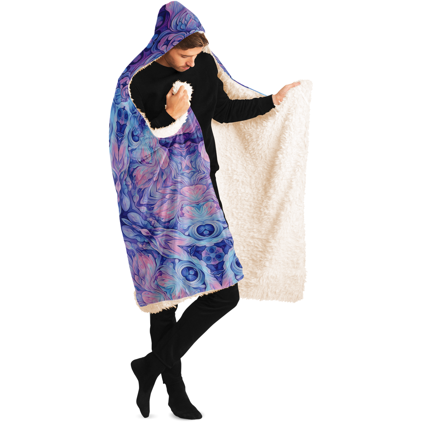 Color Of Your Soul Hooded Blanket