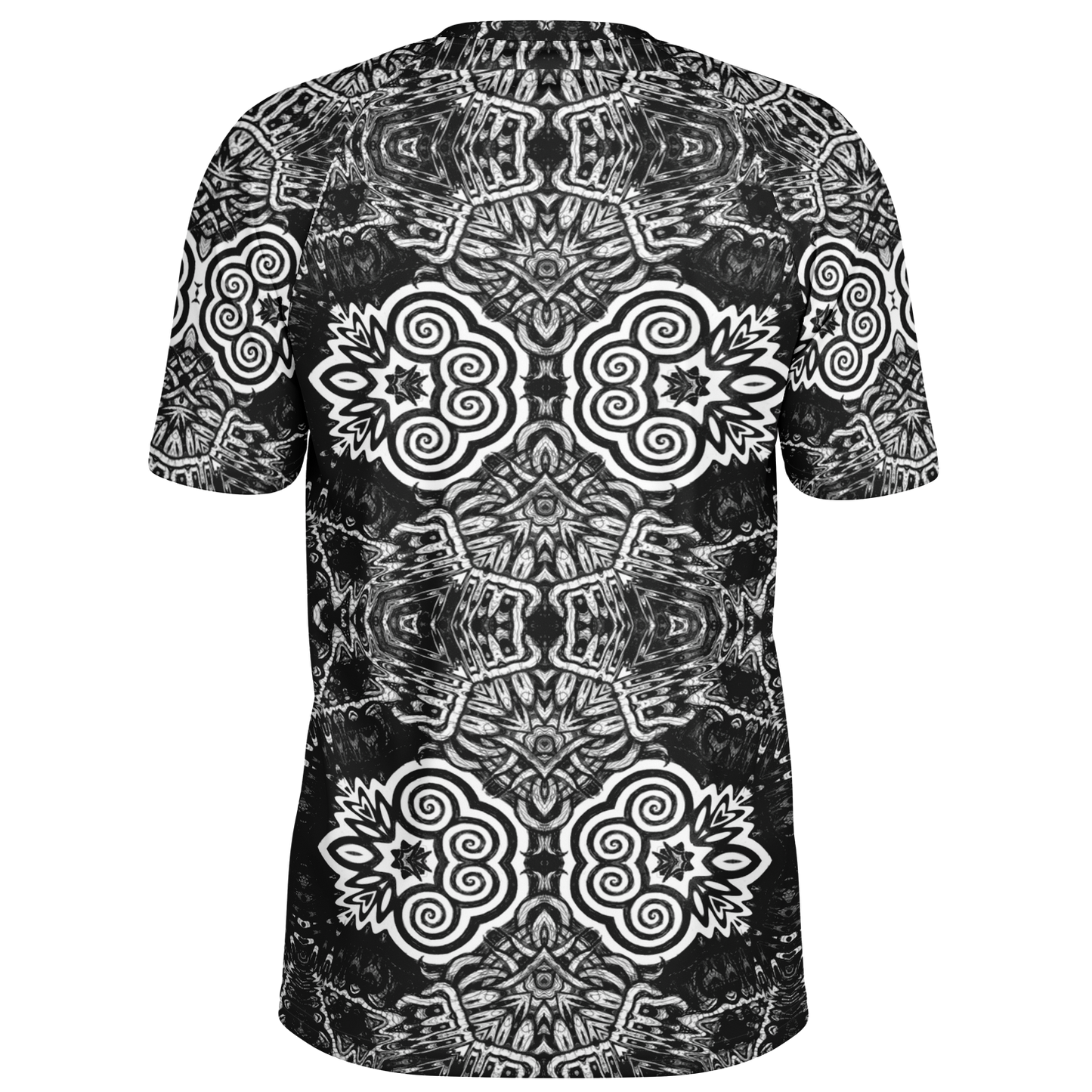 Madness in Black and White Soccer Jersey