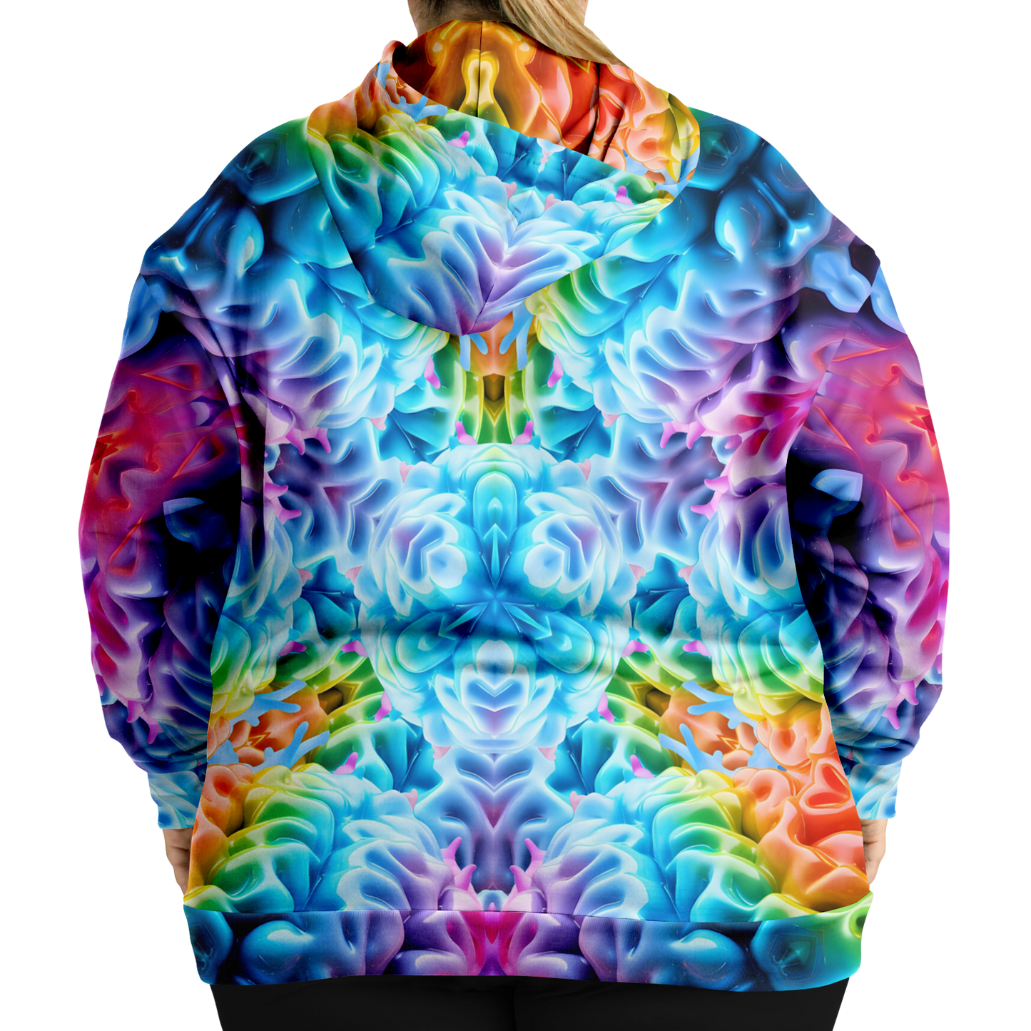 Rainbow Brain More To Love Pull Over