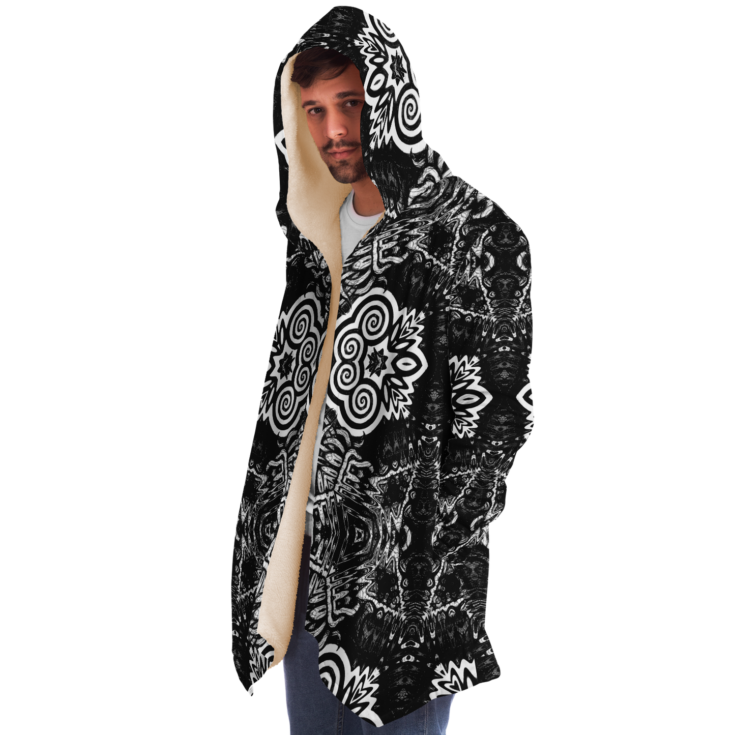 Madness in Black and White Dream Cloak