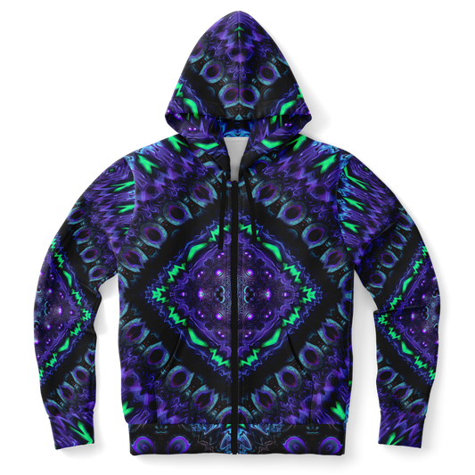 Purple Kush Zip Up Hoodie