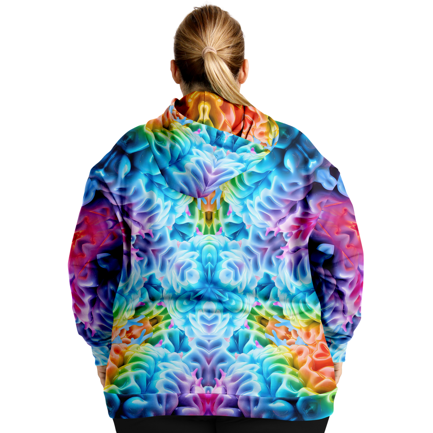Rainbow Brain More To Love Pull Over