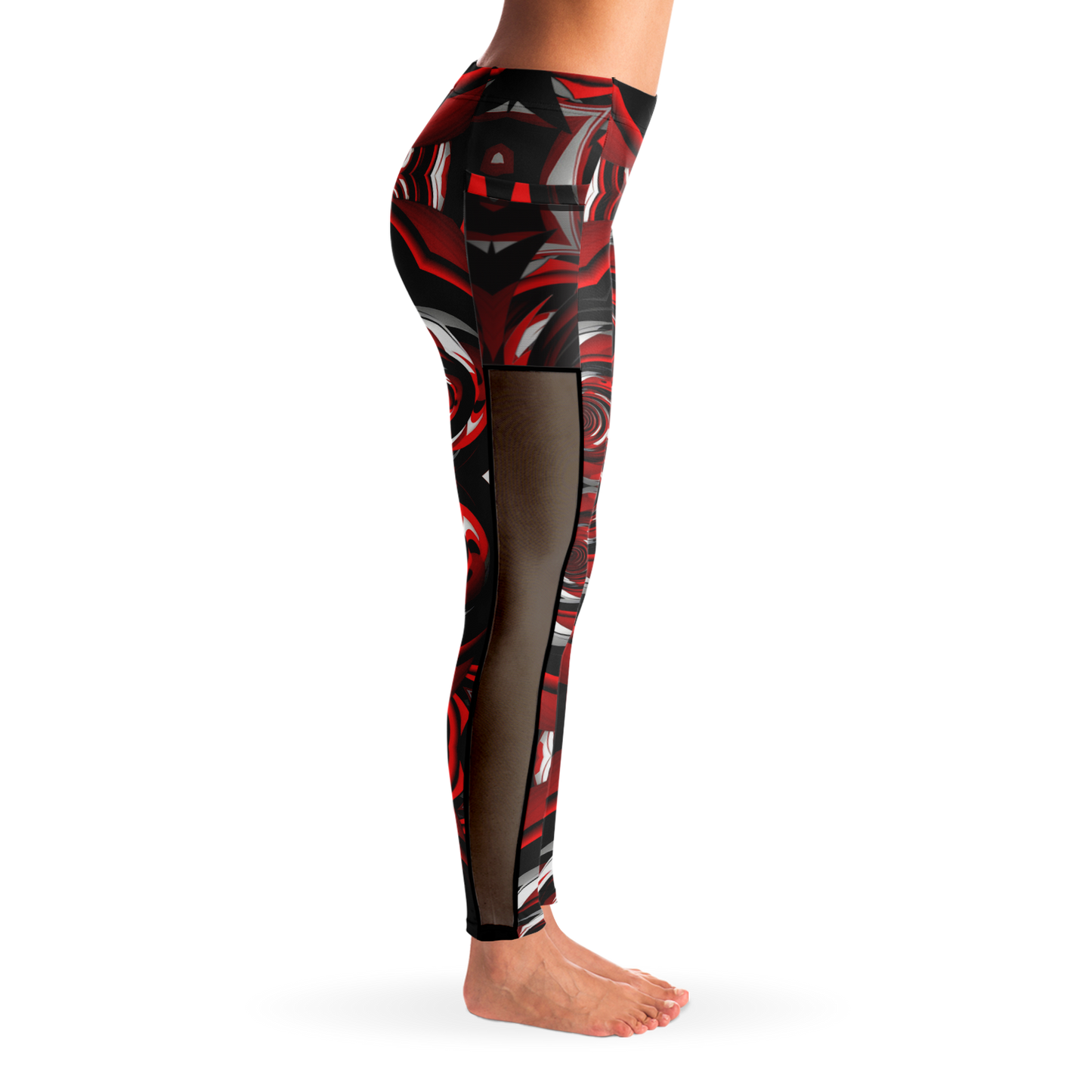 Hypnosis Mesh Side Leggings