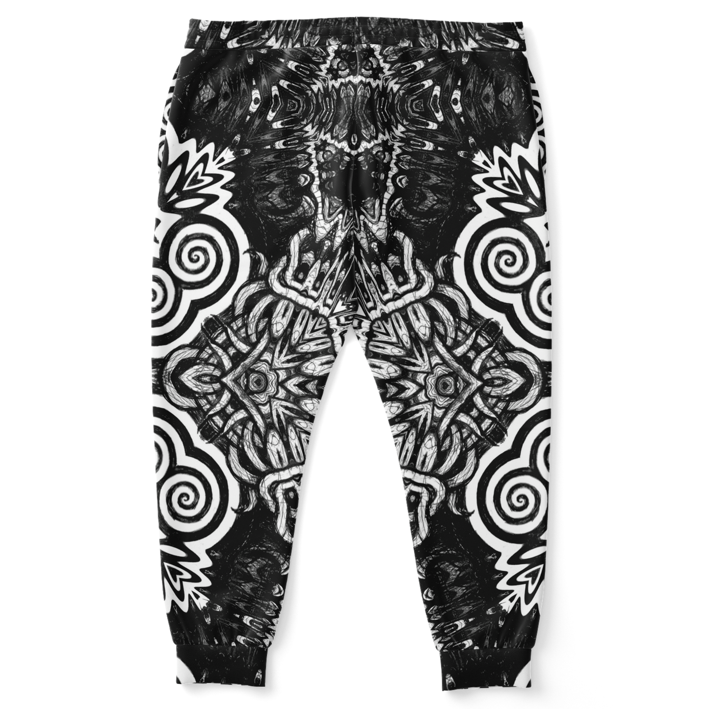 Madness in Black and White More To Love Joggers