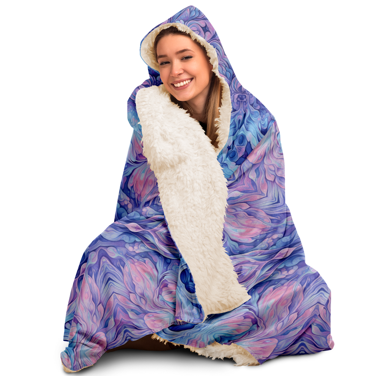 Color Of Your Soul Hooded Blanket