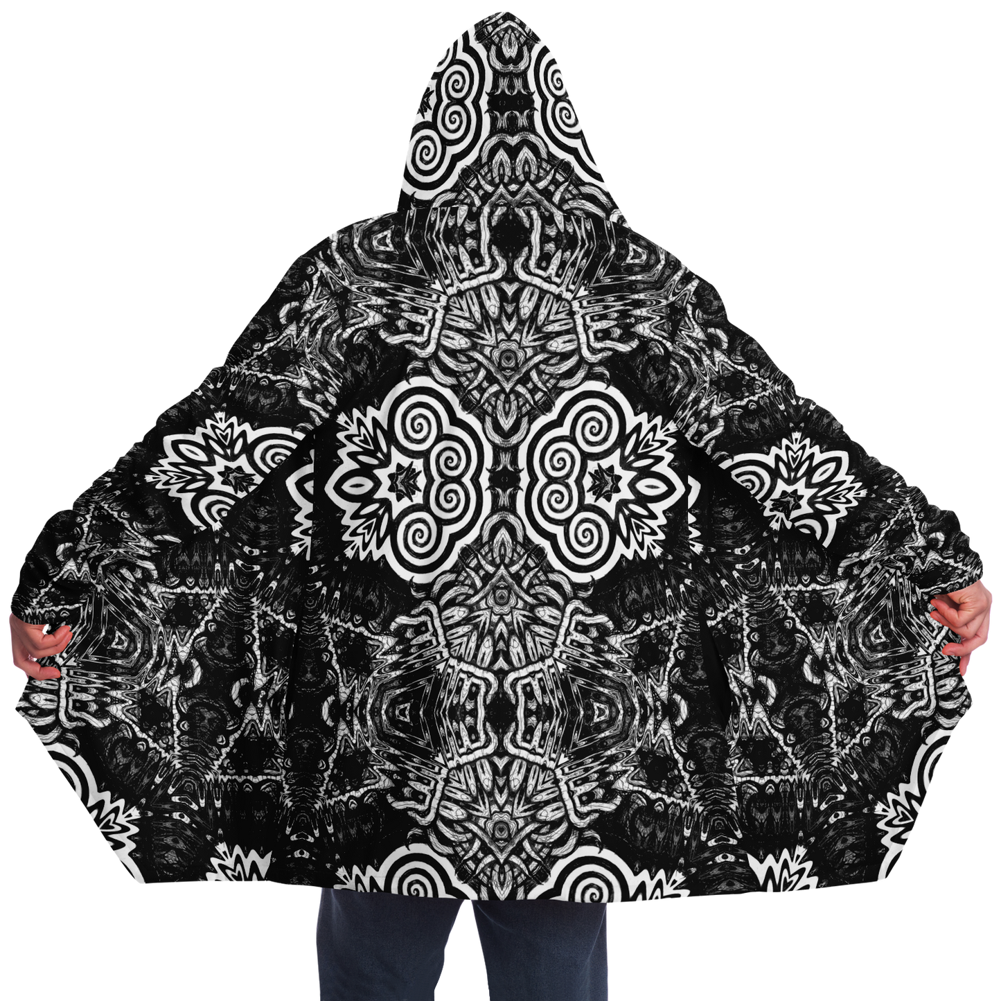 Madness in Black and White Dream Cloak