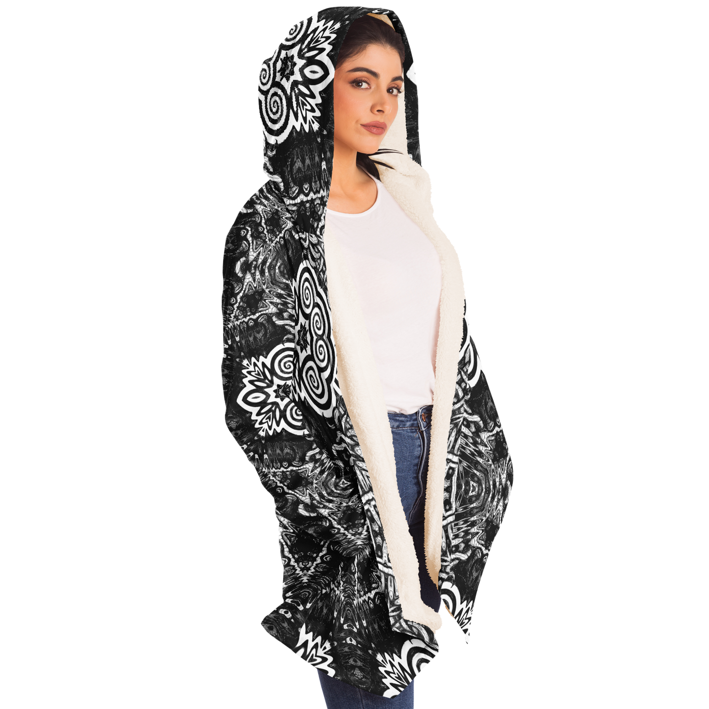 Madness in Black and White Dream Cloak