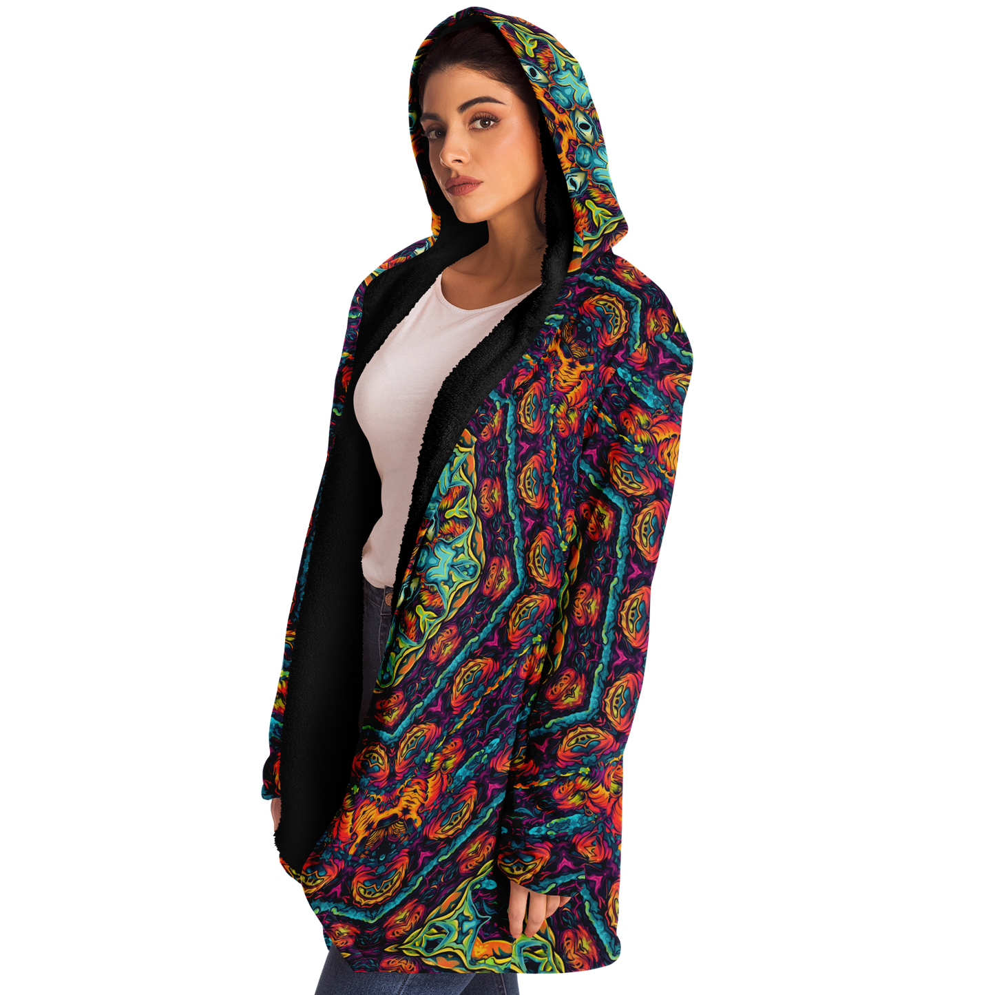 It's Spooky Time Hooded Cloak