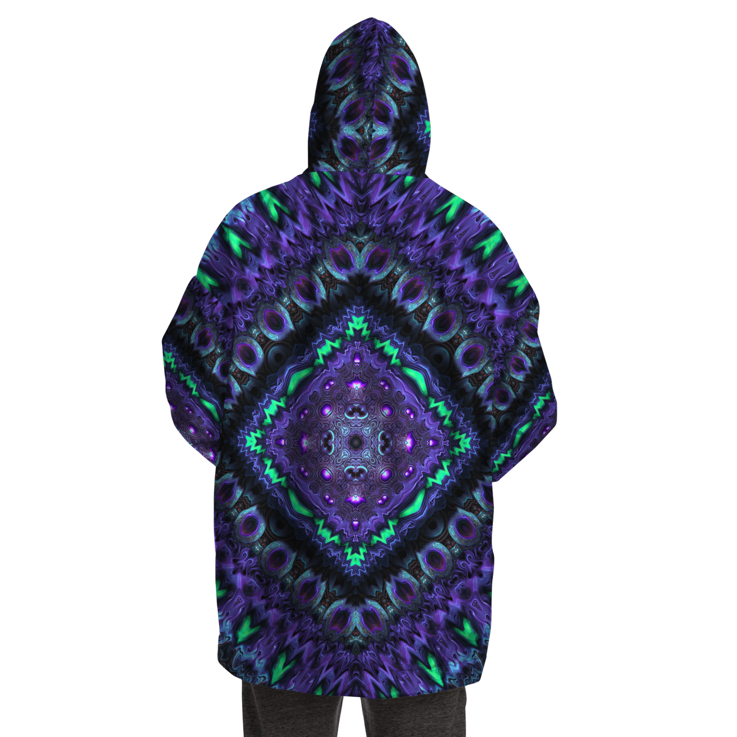 Purple Kush Fleece Lined Hoodie