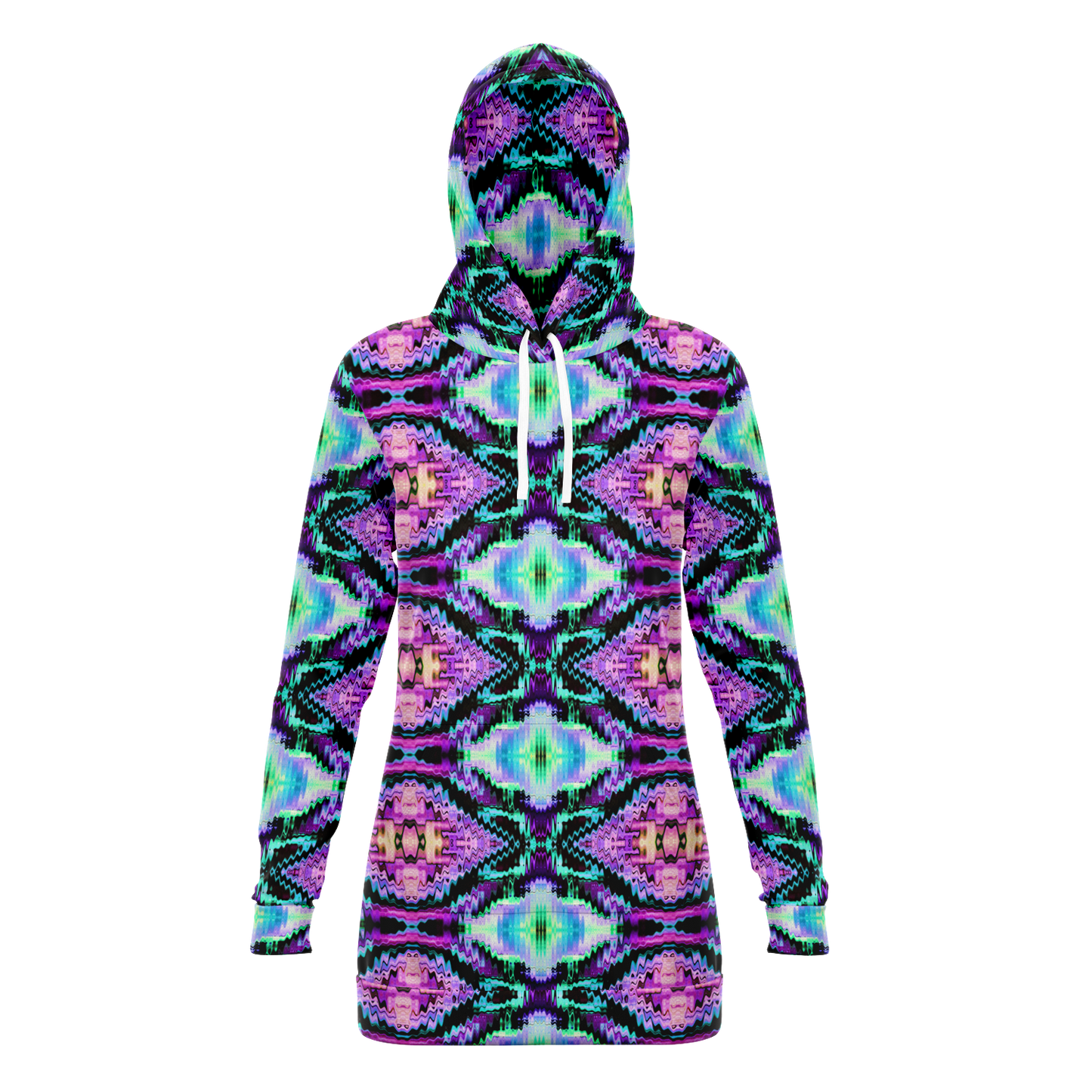 Neon Gushers Ladies Pull-Over Hoodie