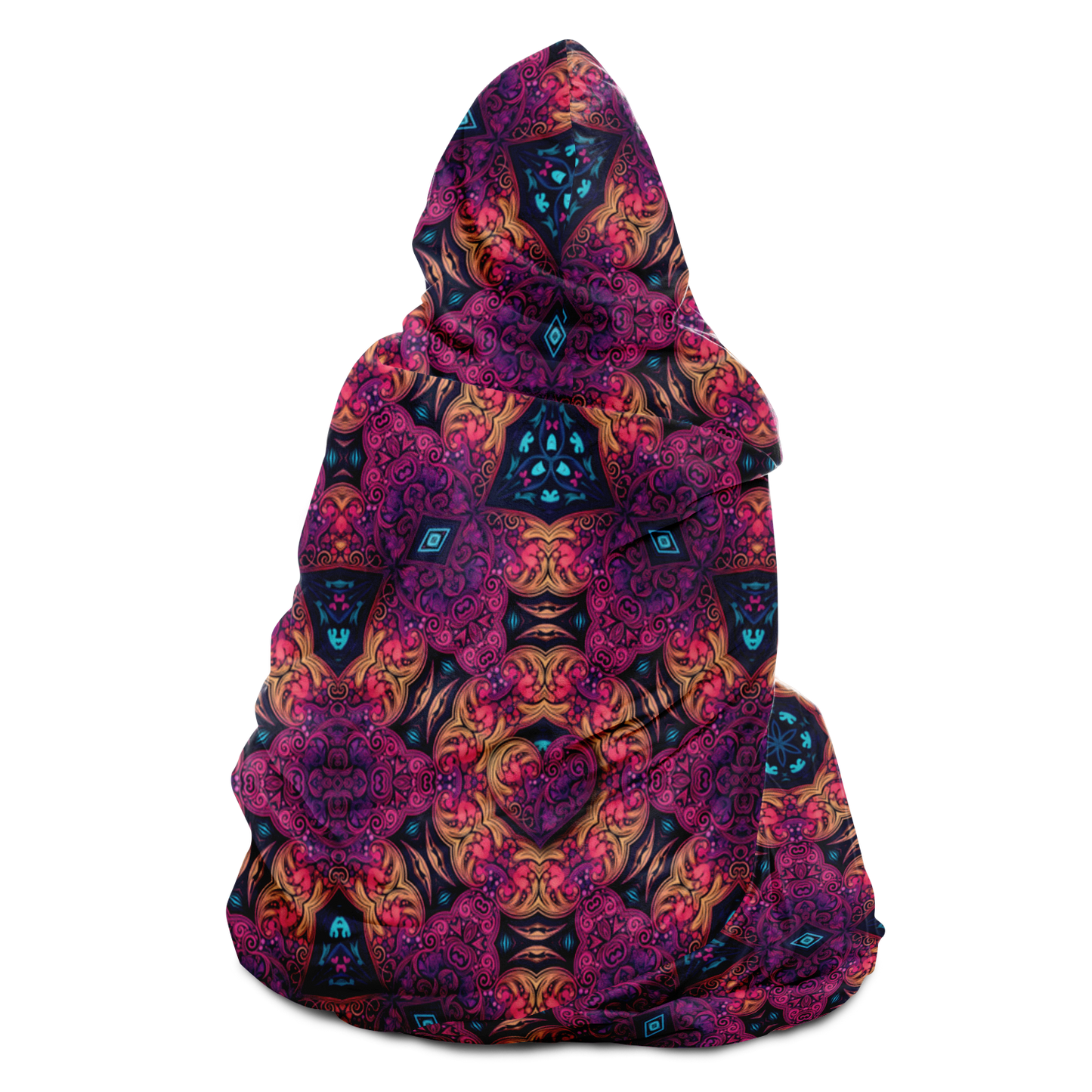 Heart Breaker Sherpa Lined Hooded Blanket