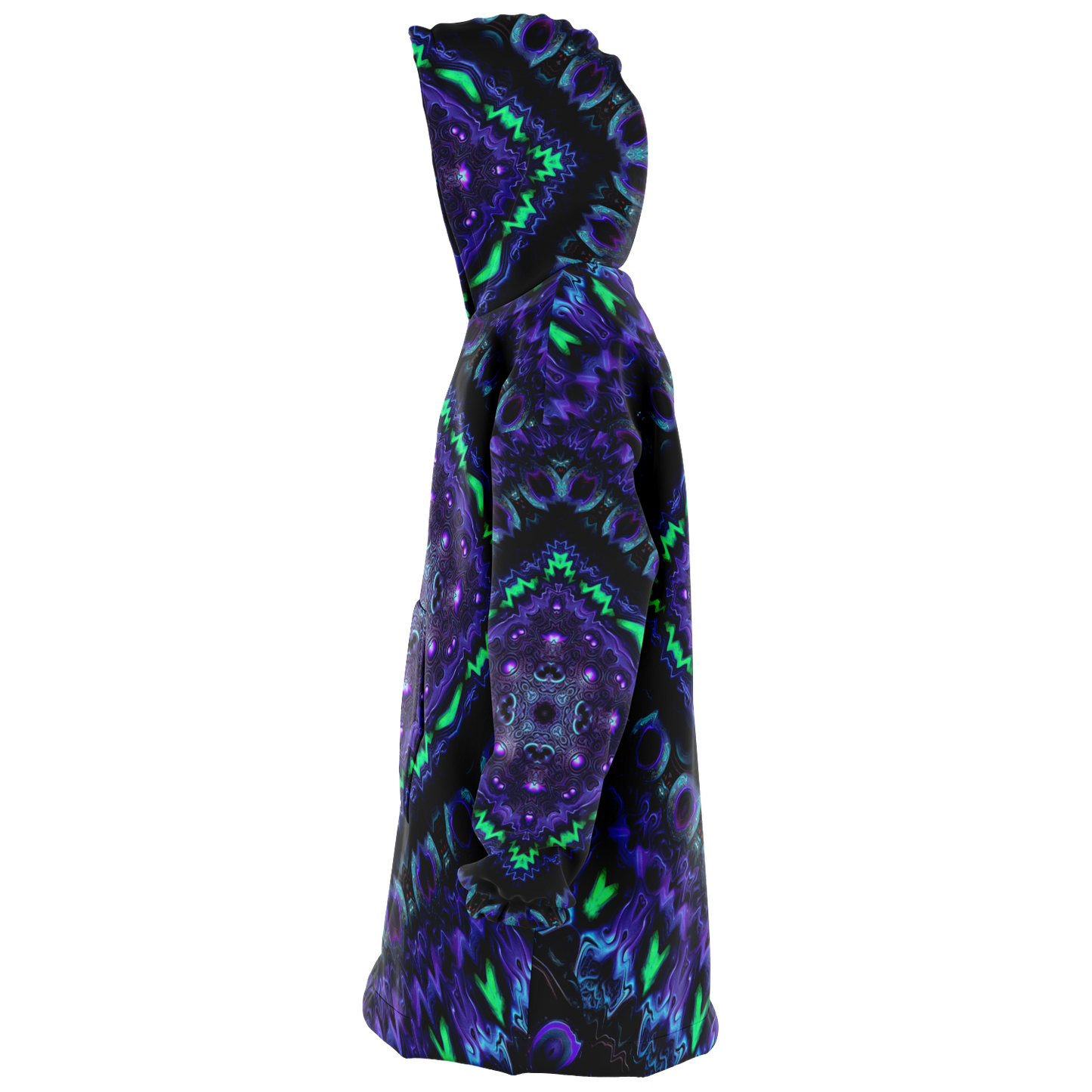 Purple Kush Fleece Lined Hoodie