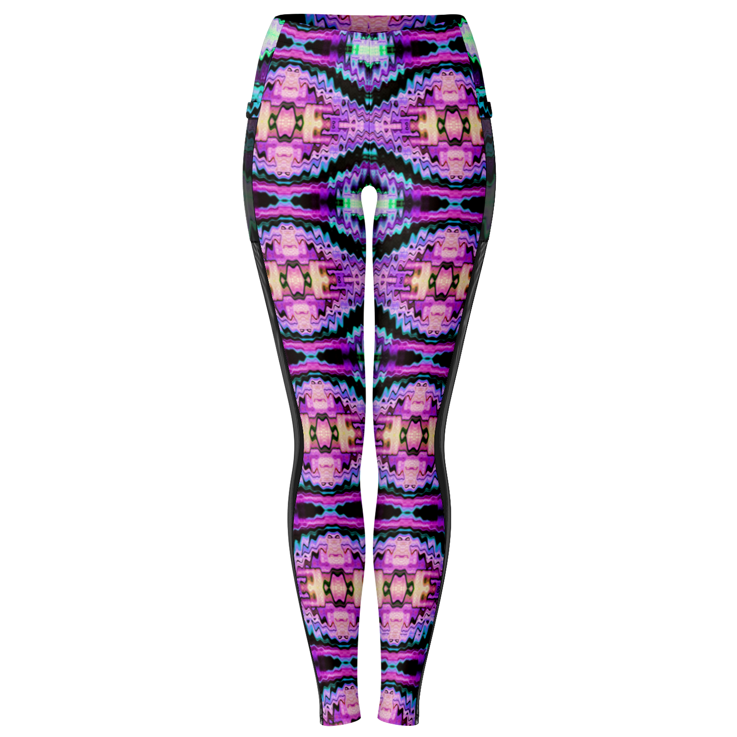 Neon Gushers Mesh Pocket Leggings