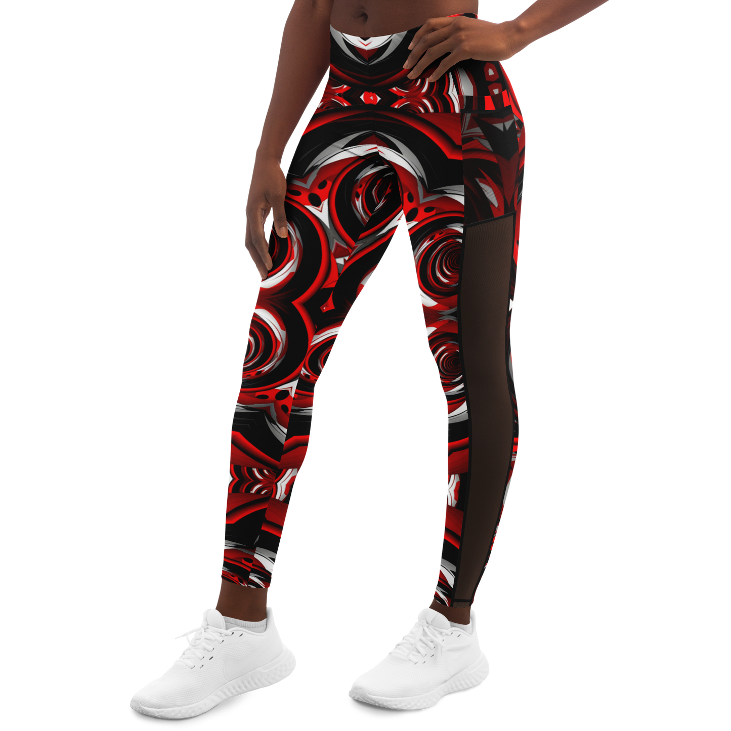 Hypnosis Mesh Side Leggings