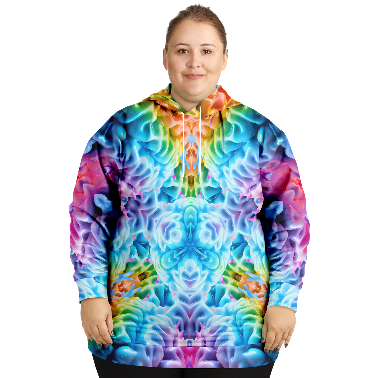 Rainbow Brain More To Love Pull Over