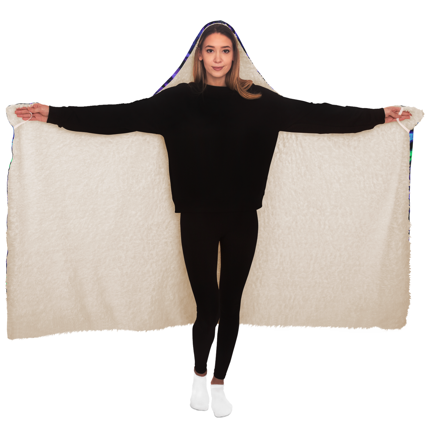 Purple Kush Hooded Blanket