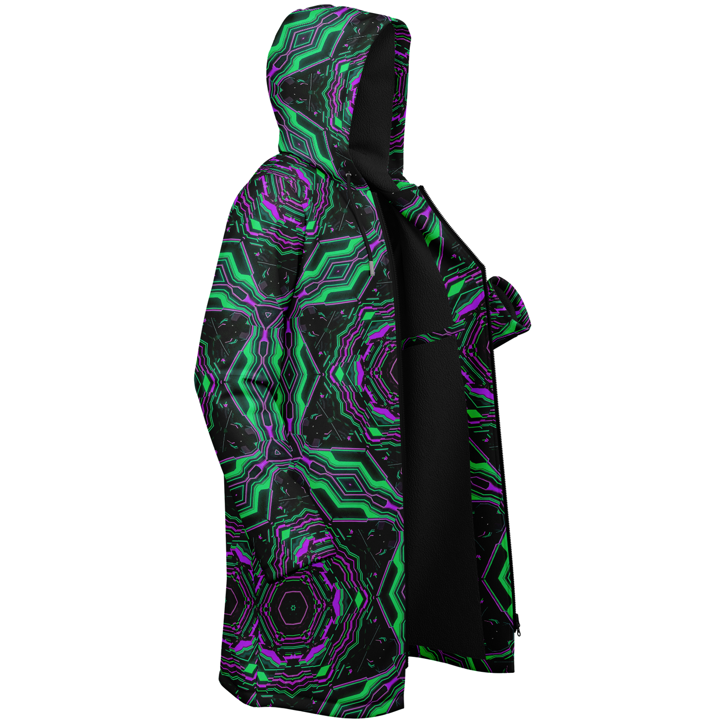 Hexed Zippered Dream Cloak