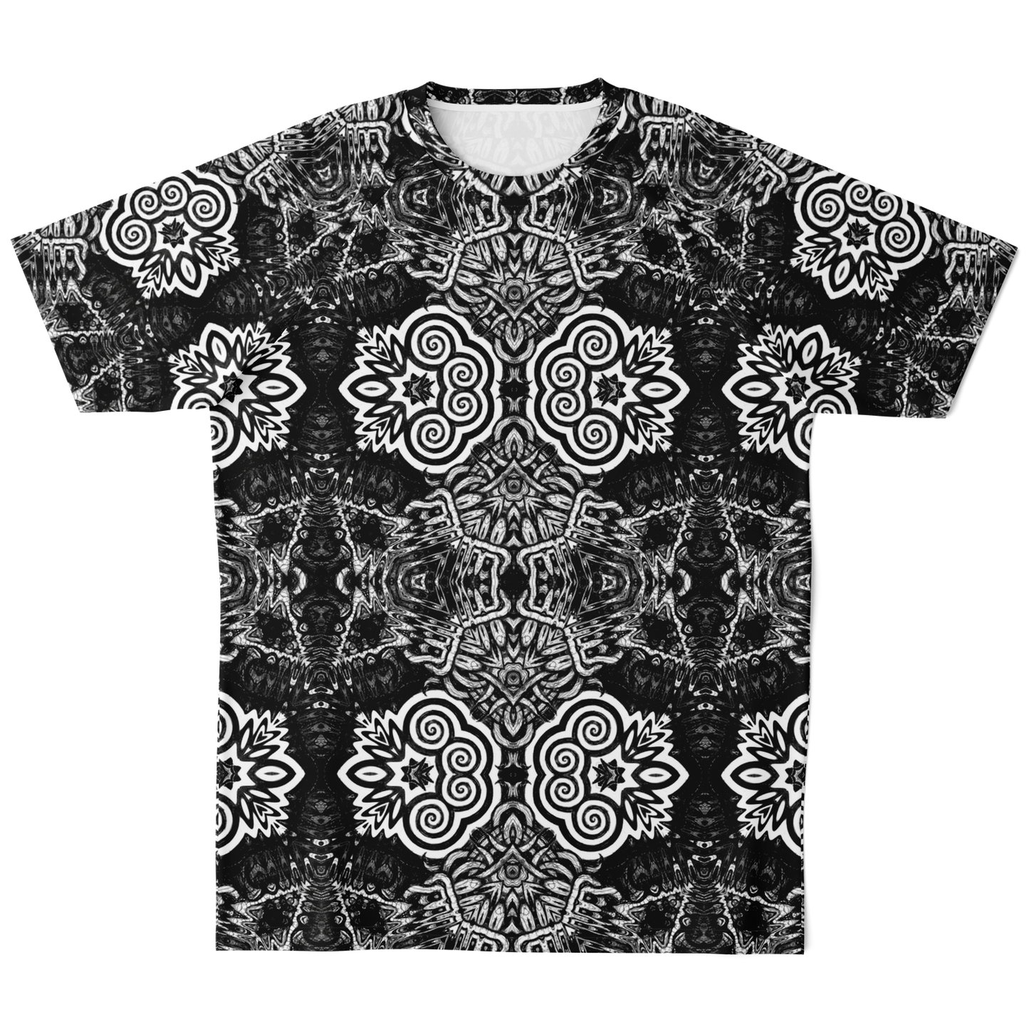 Madness in Black and White Soccer Jersey