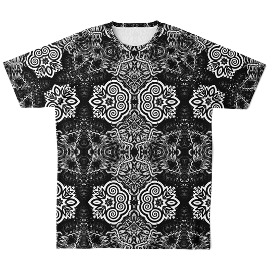 Madness in Black and White Soccer Jersey