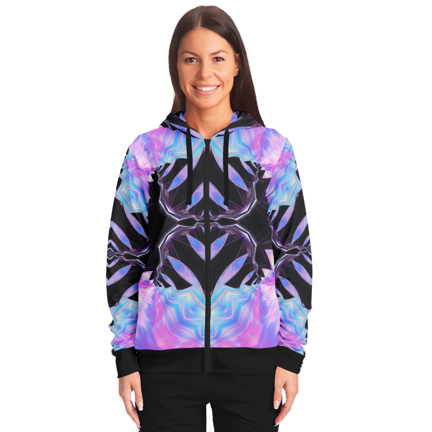 Starburst Zip Up Hoodie