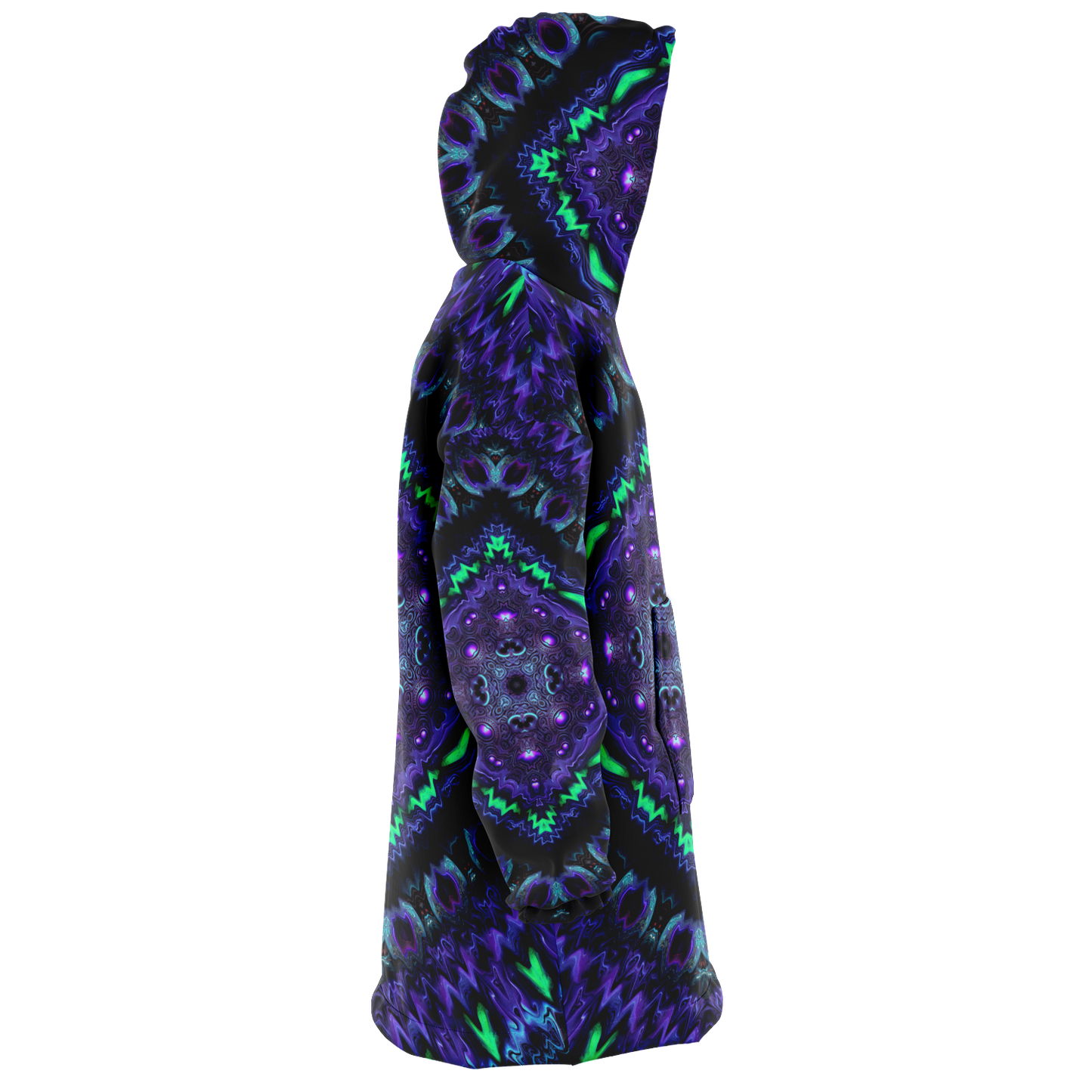Purple Kush Fleece Lined Hoodie