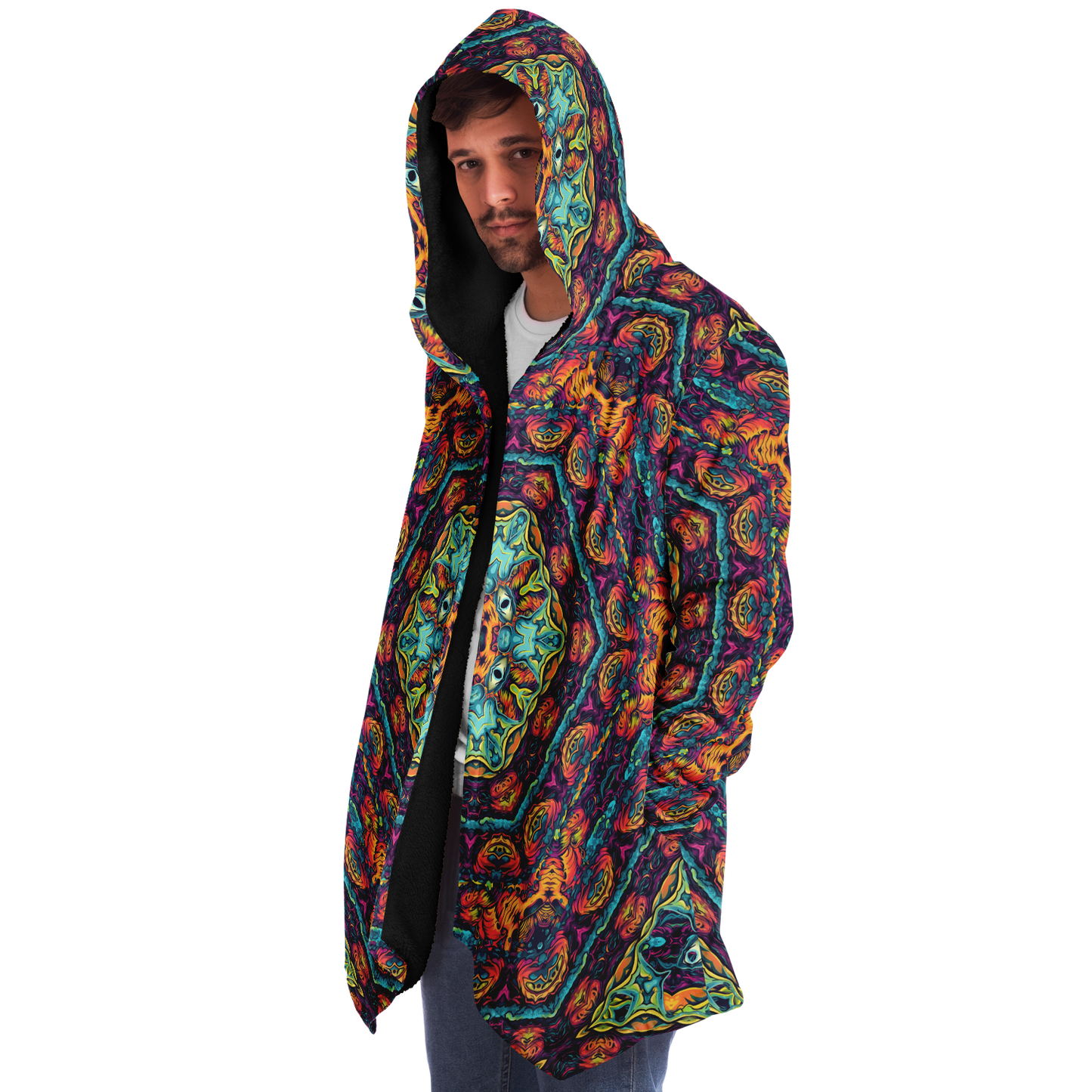 It's Spooky Time Hooded Cloak