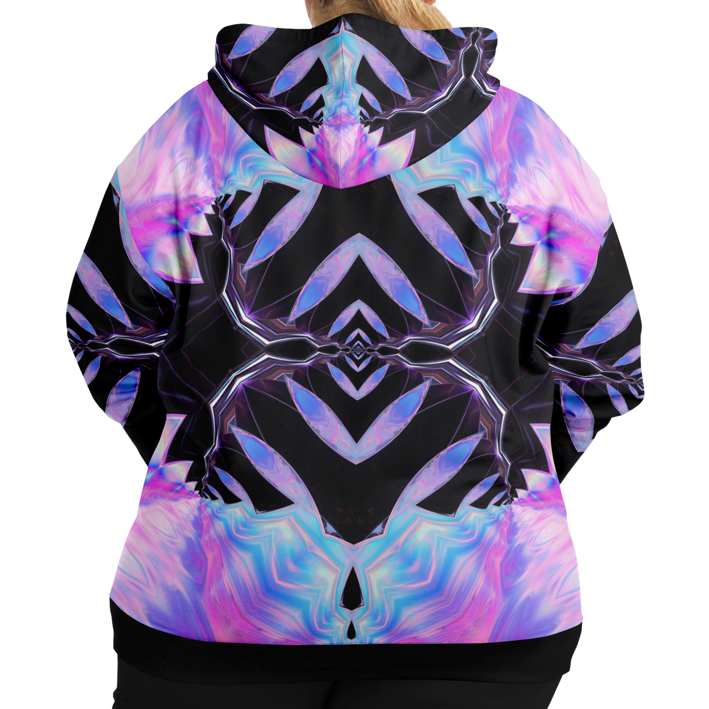 Starburst Zip Up Hoodie, Thicc King and Queen Size
