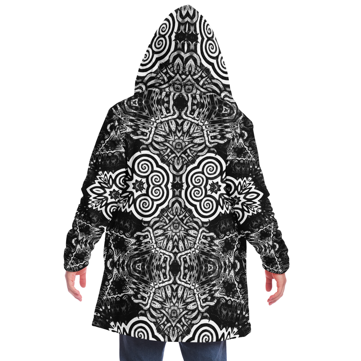 Madness in Black and White Dream Cloak